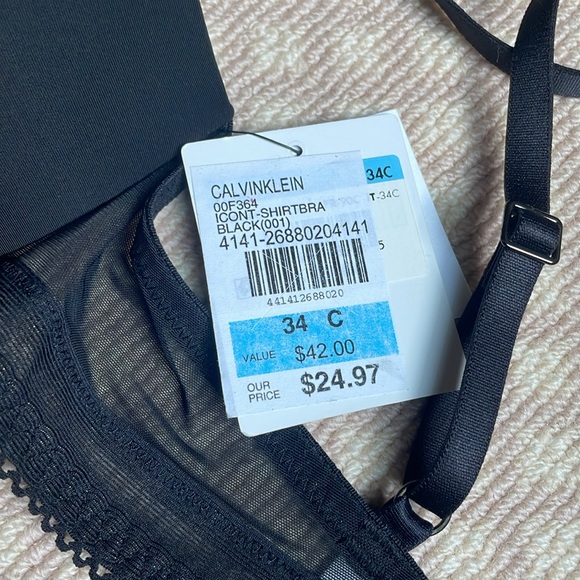 Calvin Klein icon t-shirt Bra - Picture 3 of 5